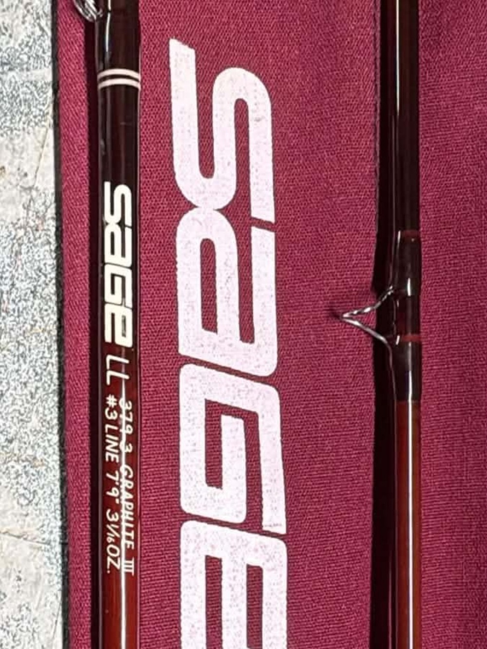Vintage Sage LL 379-3 Graphite III fly fishing rod
